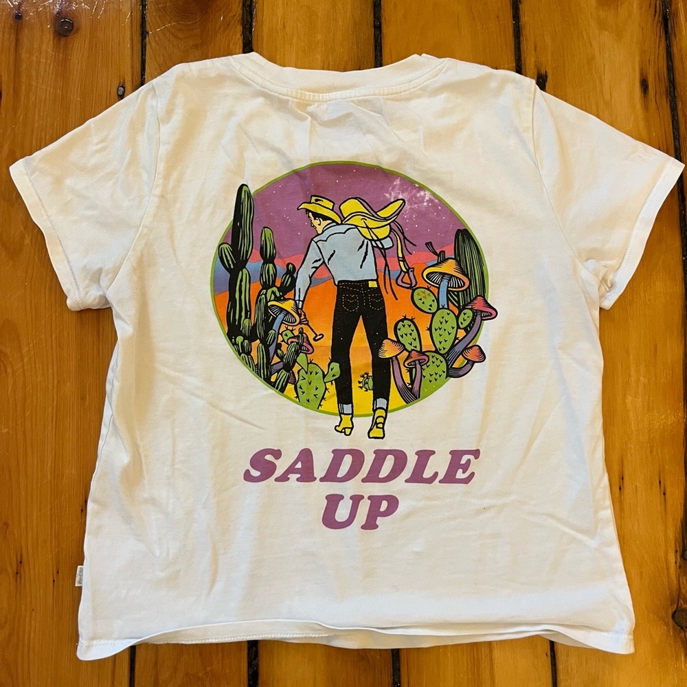 Levi’s XS Graphic Cowboy T-shirt